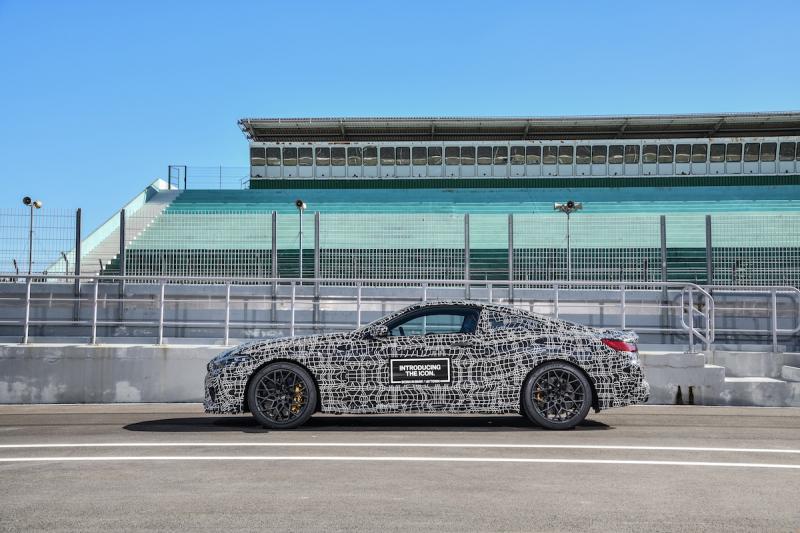 BMW M8 (2019) | les photos officielles du prototype